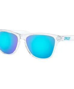 Lunettes De Soleil Oakley Frogskins Xs Polished Clear Prizm Sapphire