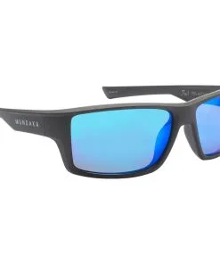 Lunettes De Soleil Mundaka Optic Foil Matte Black Smoke Blue Revo Cx Polarized