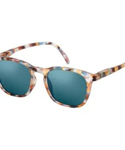 Lunettes De Soleil Izipizi Junior Sun #E Blue Tortoise Soft Blue Mirror
