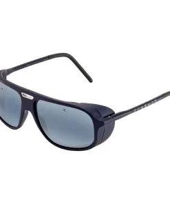 Lunettes De Soleil Vuarnet Vl1811 Ice Bleu Métallisé Insert Argent Noir Blue Polar