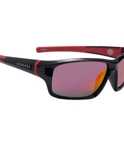Lunettes De Soleil Mundaka Optic Spark Black Red Grey Red Revo