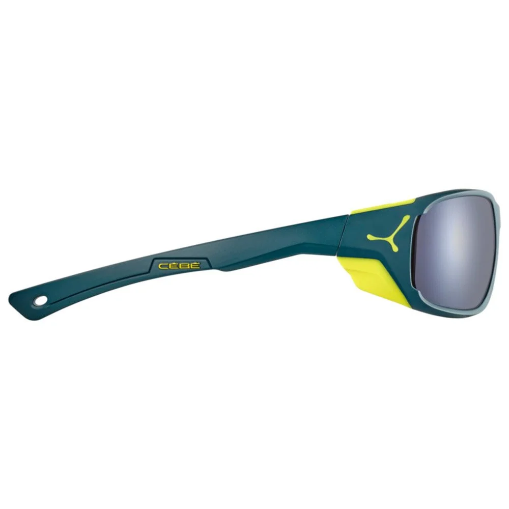Cébé Lunettes De Soleil Cebe Jorasses L Petrol Lime Matte Zone Brown Cat.4 Silver 5 Cébé Lunettes De Soleil Cebe Jorasses L Petrol Lime Matte Zone Brown Cat.4 Silver – Image 3