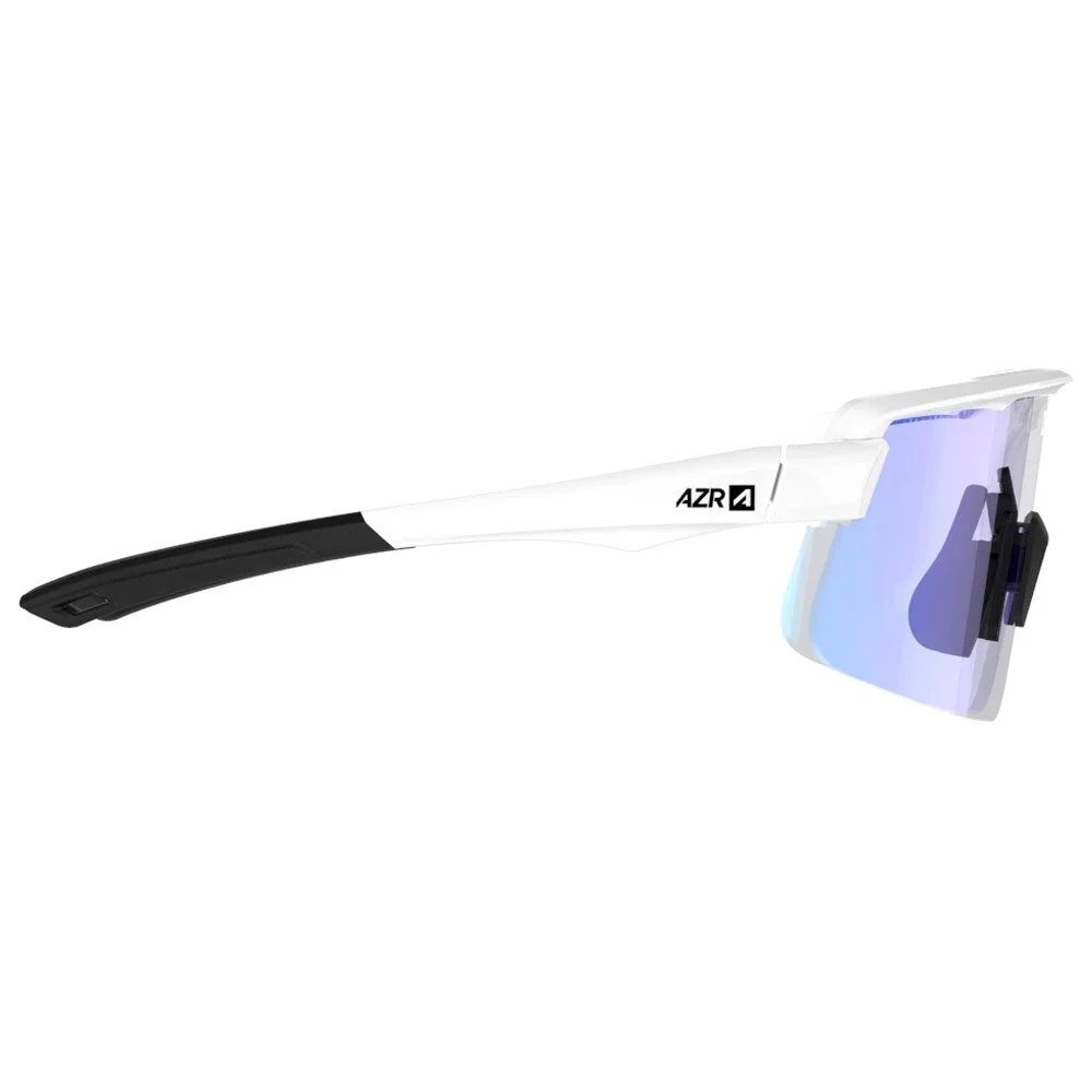 Lunettes De Soleil AZR Road Rx Vernie Blanc Irisé Bleu Photochromic 4 Lunettes De Soleil AZR Road Rx Vernie Blanc Irisé Bleu Photochromic – Image 2