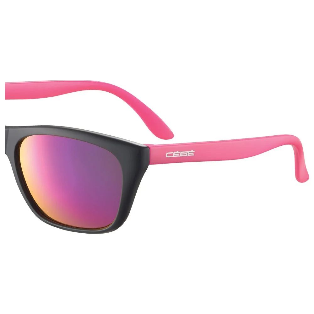 Cébé Lunettes De Soleil Cebe Cooper Matt Black Pink Zone Blue Light Grey Cat.3 Pink Flash Mirror 4 Cébé Lunettes De Soleil Cebe Cooper Matt Black Pink Zone Blue Light Grey Cat.3 Pink Flash Mirror – Image 2