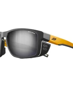 Lunettes De Soleil Julbo Shield Mat Noir Jaune Blanc Spectron 4