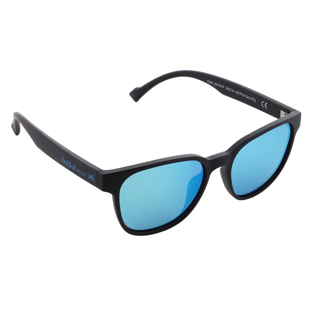 Lunettes De Soleil Red Bull Spect Coby Matte Black Smoke With Blue Mirror 4 Lunettes De Soleil Red Bull Spect Coby Matte Black Smoke With Blue Mirror – Image 2