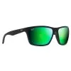 Lunettes De Soleil Maui Jim Makoa Matte Black Grey Mineral Superthin Mauigreen Mirror -Promos Lunettes De Soleil Magasin 1ede959cf650362f32e7b75de4c2741e98112129 VE20MAUILUN013 0