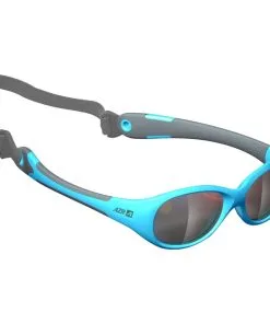 Lunettes De Soleil AZR Teddy Vernie Bleu Gris Silver Miroir