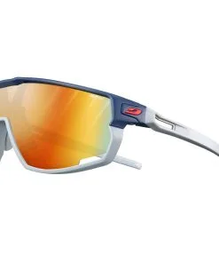 Lunettes De Soleil Julbo Rush Bleu Foncé Gris Reactiv Perfomance 1-3 Light Amplifier