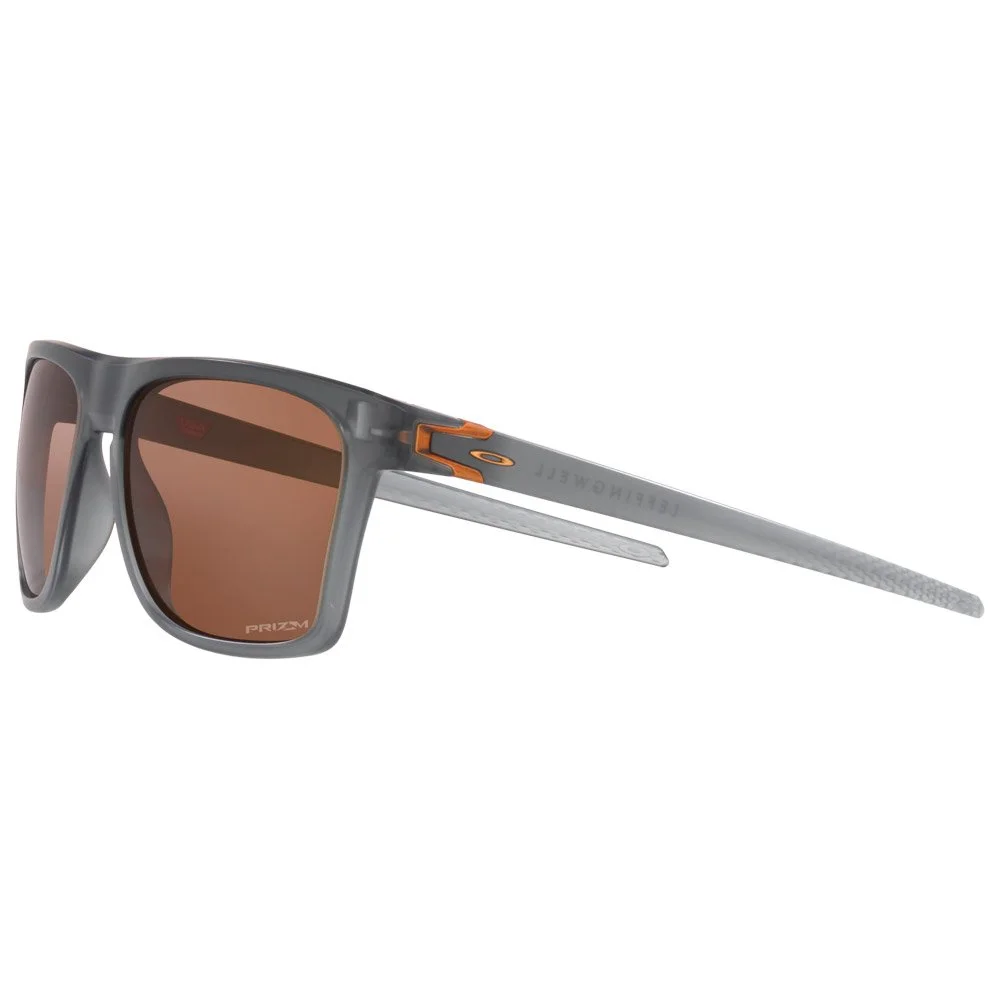 Lunettes De Soleil Oakley Leffingwell Matte Grey Smoke Prizm Tungsten 4 Lunettes De Soleil Oakley Leffingwell Matte Grey Smoke Prizm Tungsten – Image 2