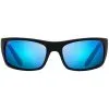 Lunettes De Soleil Maui Jim Peahi Black Matte Rubber Bleu Hawai Minéral SuperThin -Promos Lunettes De Soleil Magasin 359618a9dd8125374484af81be8bf963a5fee69b VE17MAUILUN101 0