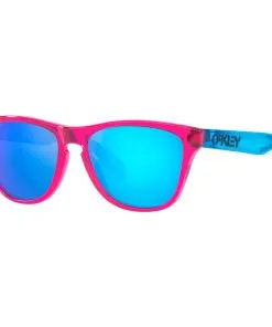 Lunettes De Soleil Oakley Frogskins Xxs Acid Pink Prizm Sapphire