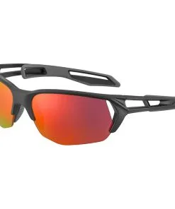 Cébé Lunettes De Soleil Cebe S Track 2.0 L Graphite Black Matt Zone Grey Cat 3 Silver