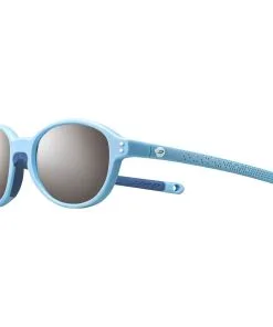 Lunettes De Soleil Julbo Frisbee Bleu Fonce Bleu Spectron 3+ Silver Flash