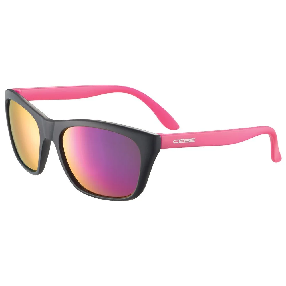 Cébé Lunettes De Soleil Cebe Cooper Matt Black Pink Zone Blue Light Grey Cat.3 Pink Flash Mirror 3 Cébé Lunettes De Soleil Cebe Cooper Matt Black Pink Zone Blue Light Grey Cat.3 Pink Flash Mirror