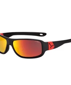 Cébé Lunettes De Soleil Cebe Scrat Matt Black Red 1500 Grey Pc Blue Light Red Flash Mirror