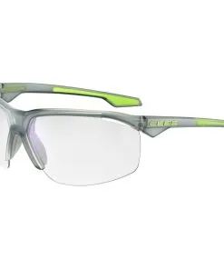 Cébé Lunettes De Soleil Cebe Stamina Translucent Good Grey Acid Lime Matte Zone Vario Grey Cat.0-3 Blue