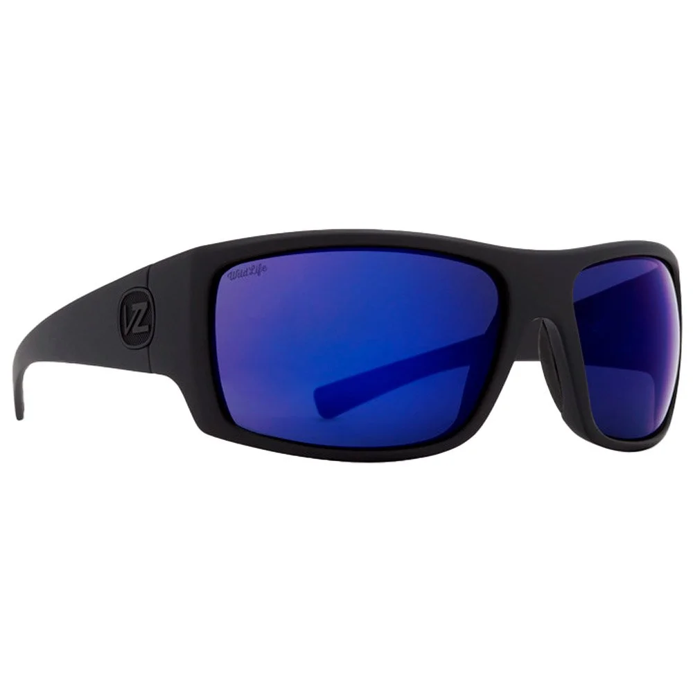 Lunettes De Soleil Von Zipper Suplex Polarized Black Satin Widlife Blue Flash Polar Plus 3 Lunettes De Soleil Von Zipper Suplex Polarized Black Satin Widlife Blue Flash Polar Plus