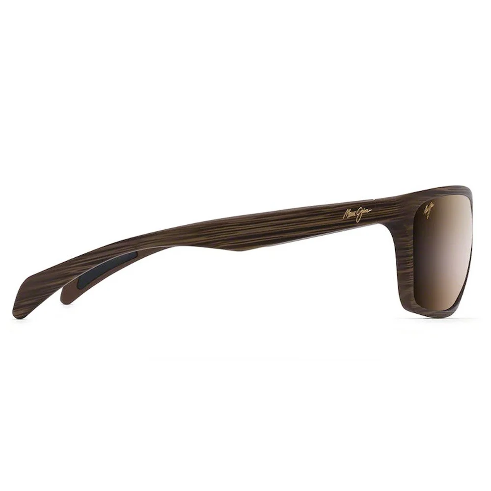 Lunettes De Soleil Maui Jim Makoa Matte Brown Wood Grain Hcl Bronze Superthin Glass 5 Lunettes De Soleil Maui Jim Makoa Matte Brown Wood Grain Hcl Bronze Superthin Glass – Image 3