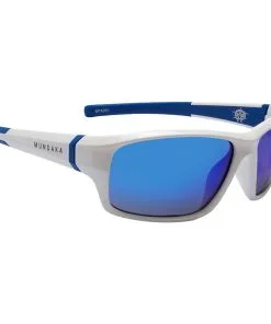 Lunettes De Soleil Mundaka Optic Spark White Blue Smoke Blue Revo