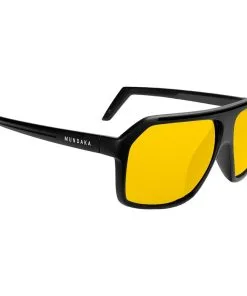 Lunettes De Soleil Mundaka Optic Anakao Matte Black Smoke Orange Revo Cx Polarized