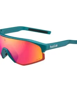 Lunettes De Soleil Bolle Lightshifter XL Creator Teal Metallic Volt+ Ruby Polarized