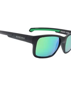 Lunettes De Soleil Mundaka Optic Drakar Mat Black Green Smoke Green Revo