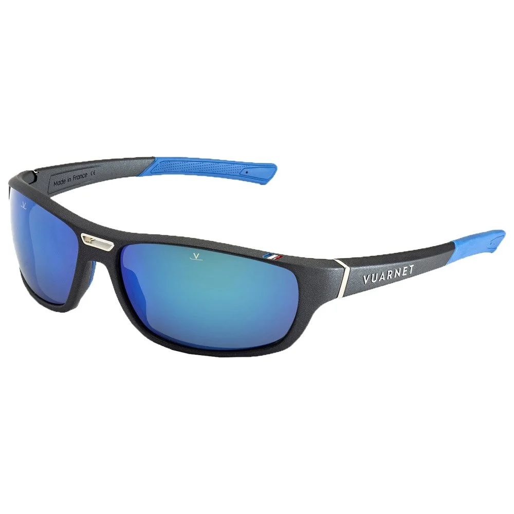 Lunettes De Soleil Vuarnet Racing Small Noir Métalisé Ble Grey Polar Blue Flash 3 Lunettes De Soleil Vuarnet Racing Small Noir Métalisé Ble Grey Polar Blue Flash