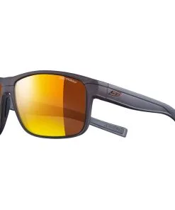 Lunettes De Soleil Julbo Renegade Noir Translucide Mat Gris Spectron 3cf Gold Flash
