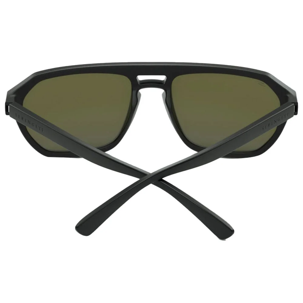 Lunettes De Soleil Serengeti Bellemon Matte Black Saturn Polarized Drivers Gold 5 Lunettes De Soleil Serengeti Bellemon Matte Black Saturn Polarized Drivers Gold – Image 3