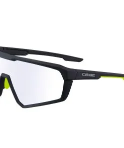 Cébé Lunettes De Soleil Cebe Asphalt Blak Lime Matte Zone Vario Grey Cat.0-3 Blue