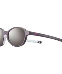 Lunettes De Soleil Julbo Frisbee Aubergine Gris Clair Spectron 3+ Silver Flash