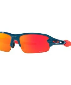 Lunettes De Soleil Oakley Flak Xxs Poseidon Prizm Ruby