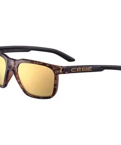 Cébé Lunettes De Soleil Cebe Sleepwalker Tortoise Shiny Zone Brown Cat.3 Gold
