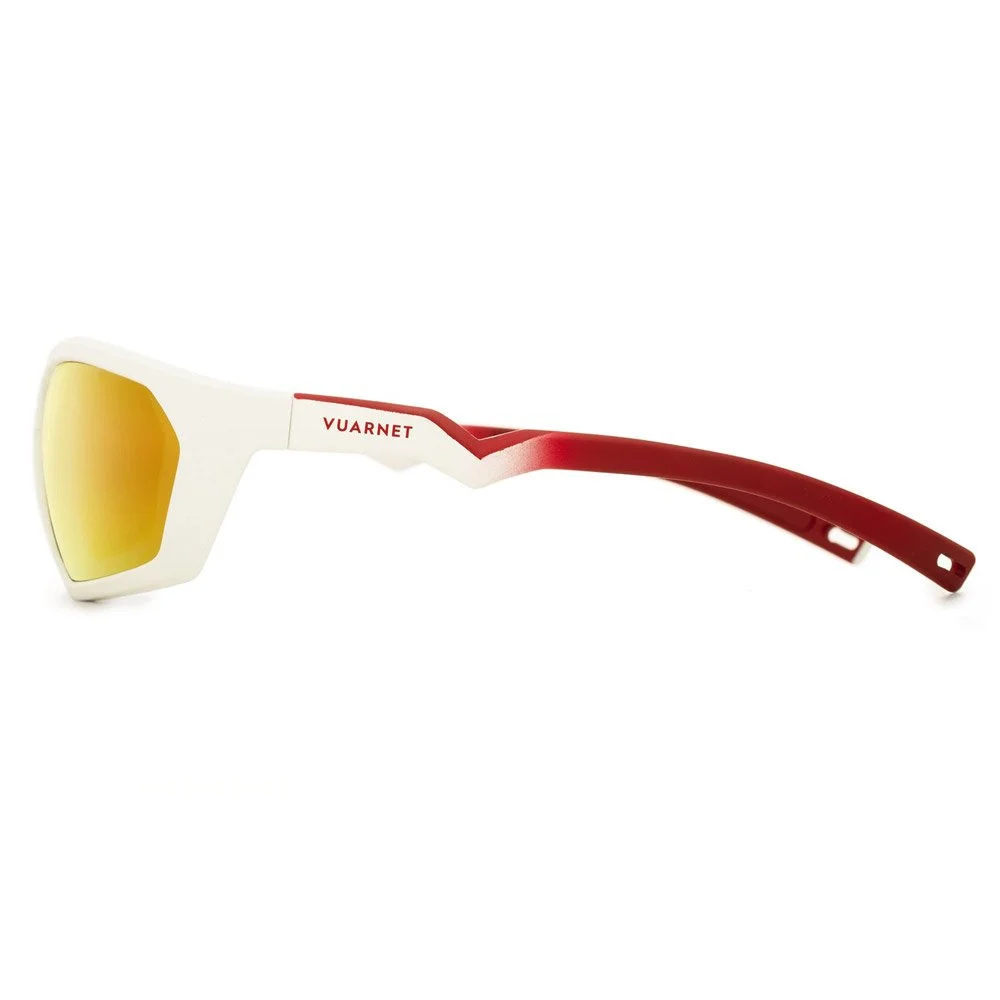 Lunettes De Soleil Vuarnet Air 2010 Large Blanc Mat Rouge Pure Grey Red Flashed 4 Lunettes De Soleil Vuarnet Air 2010 Large Blanc Mat Rouge Pure Grey Red Flashed – Image 2