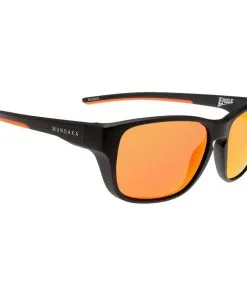 Lunettes De Soleil Mundaka Optic Eagle Noir Matte Brown Orange Revo
