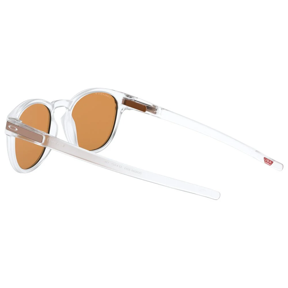 Lunettes De Soleil Oakley Latch Matte Clear Prizm Rose Gold Polarized 6 Lunettes De Soleil Oakley Latch Matte Clear Prizm Rose Gold Polarized – Image 4