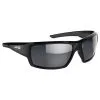 Lunettes De Soleil AZR Run Noire Vernie Gris Miroir Polarisant