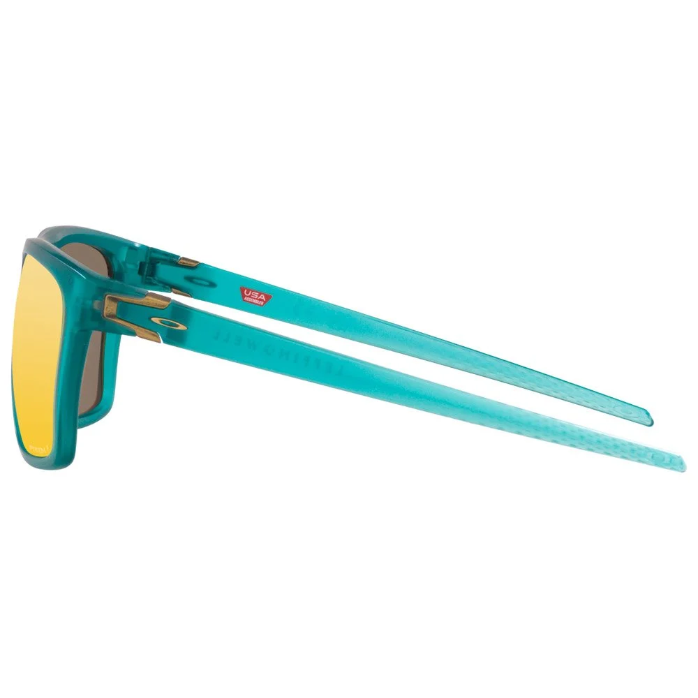 Lunettes De Soleil Oakley Leffingwell Matte Artic Surf Prizm 24K Polarized 5 Lunettes De Soleil Oakley Leffingwell Matte Artic Surf Prizm 24K Polarized – Image 3