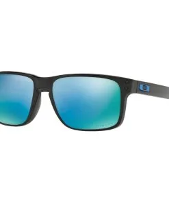 Lunettes De Soleil Oakley Holbrook Polished Black Prizm Deep Water Polarized