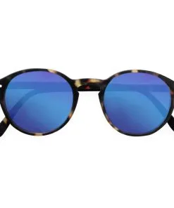 Lunettes De Soleil Izipizi D Sun Junior Tortoise Soft Blue Mirror Lenses Cat 3