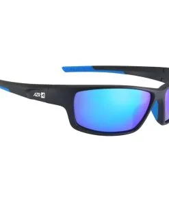 Lunettes De Soleil AZR Action Mat Noir Multicouche Bleu