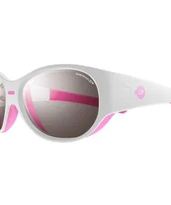 Lunettes De Soleil Julbo Puzzle Blanc Rose Fluo Spectron 3+