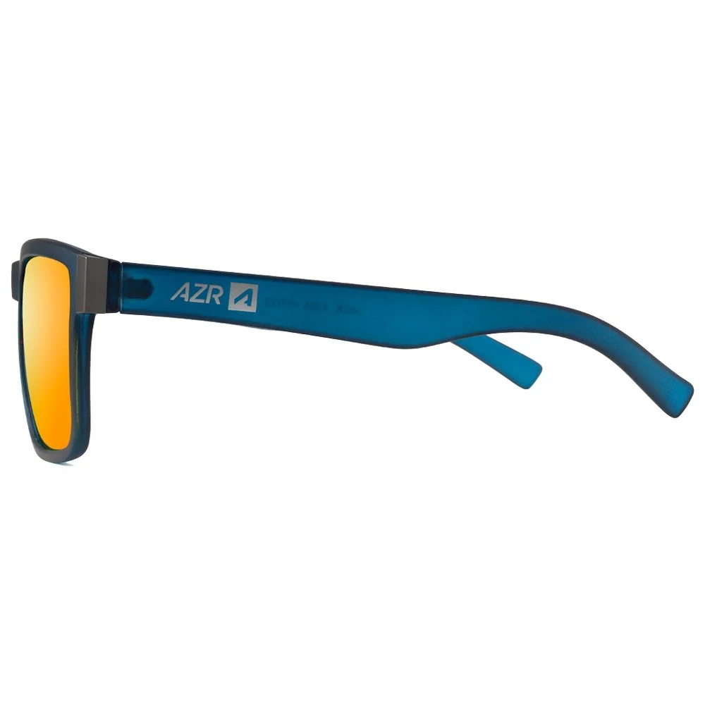 Lunettes De Soleil AZR Jack Mat Bleu Crystal Multicouche Rouge 4 Lunettes De Soleil AZR Jack Mat Bleu Crystal Multicouche Rouge – Image 2