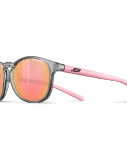Lunettes De Soleil Julbo Fame Gris Translucide Brillant Rose Pastel Spectron 3