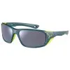 Cébé Lunettes De Soleil Cebe Jorasses L Petrol Lime Matte Zone Brown Cat.4 Silver