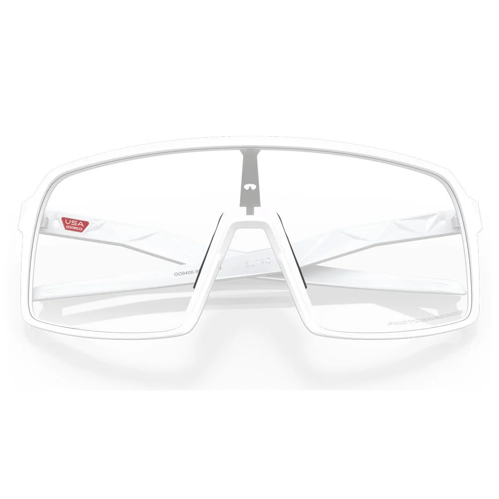 Lunettes De Soleil Oakley Sutro Matte White Clear To Black Iridium Photochromic 6 Lunettes De Soleil Oakley Sutro Matte White Clear To Black Iridium Photochromic – Image 4
