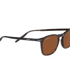 Lunettes De Soleil Serengeti Delio Shiny Dark Havana Mineral Polarized Drivers