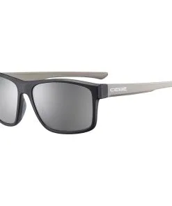 Cébé Lunettes De Soleil Cebe Baxter Black Matt Graphite Zone Polarized Grey Silver
