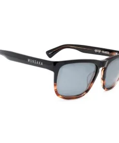 Lunettes De Soleil Mundaka Optic Hectop Black Brown Tortoise Smoke Polarized
